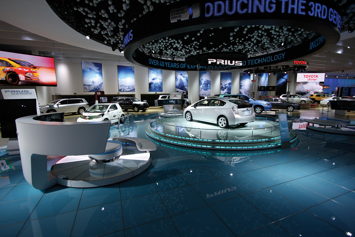 Toyota Creates Eco-friendly Exhibit at Detroit Auto Show - Event Marketer