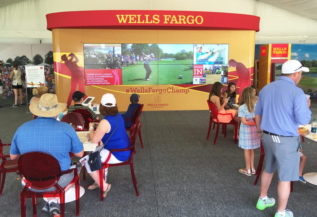 Wells Fargo’s Social Media Hub is a Hit with Golf Fans