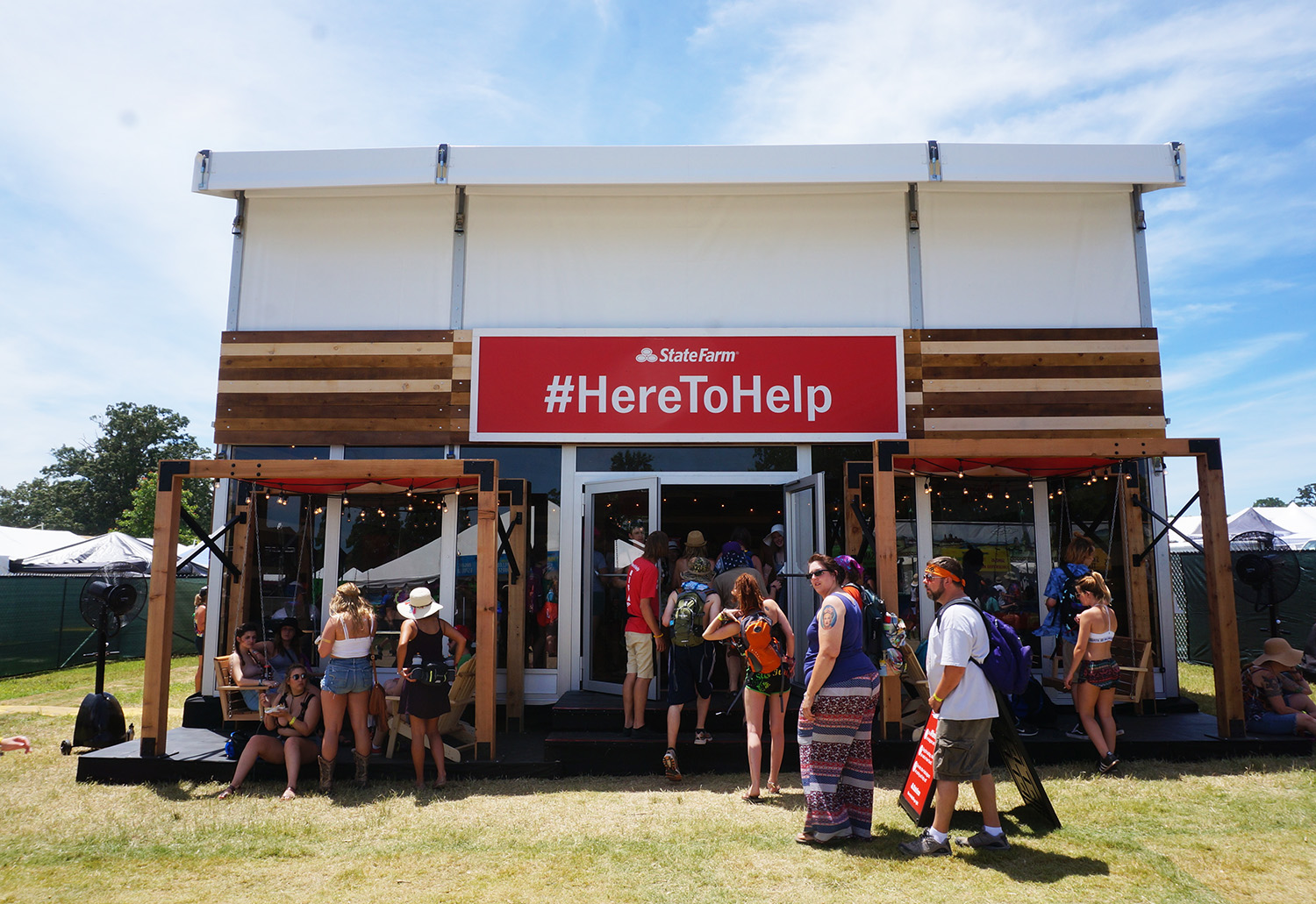 State Farm is 'Here To Help' at Music Festivals