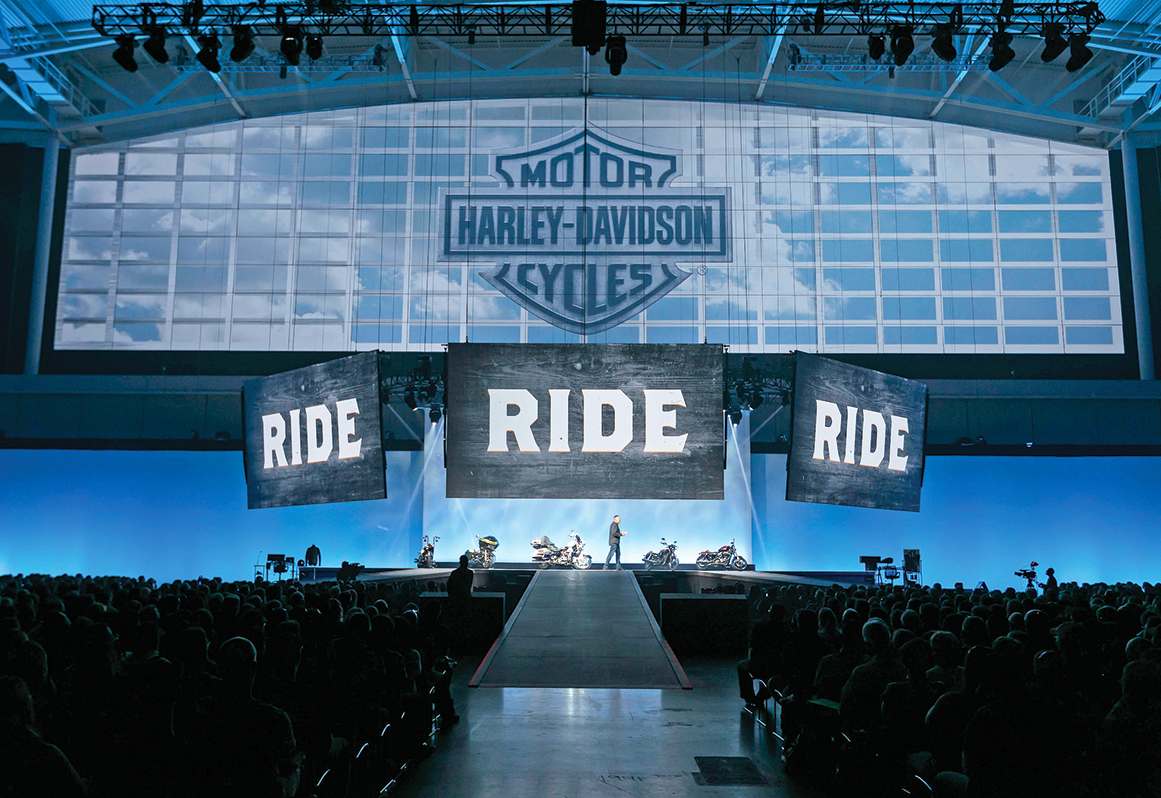 HarleyDavidson Executes a Historic Product Reveal Event Marketer