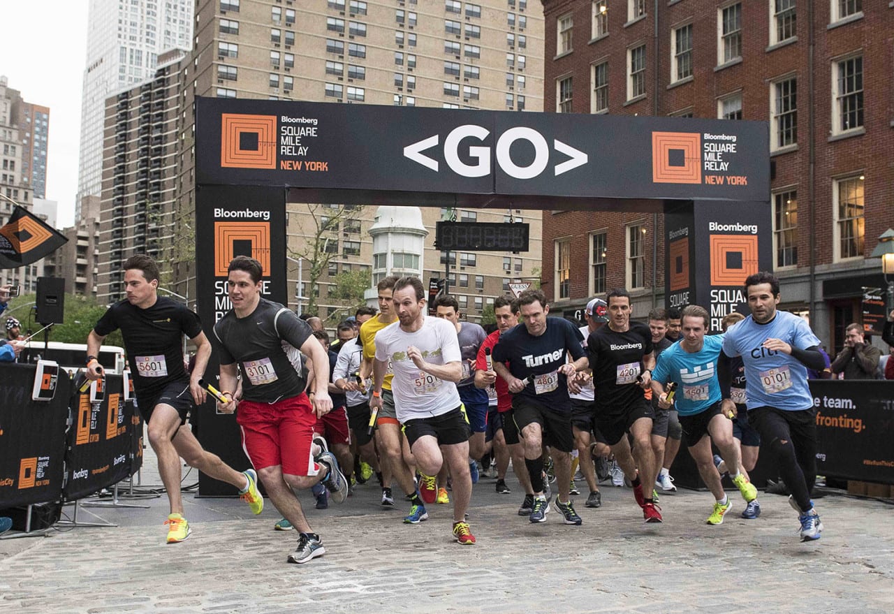 Lessons in team-building from the Bloomberg Square Mile Relay