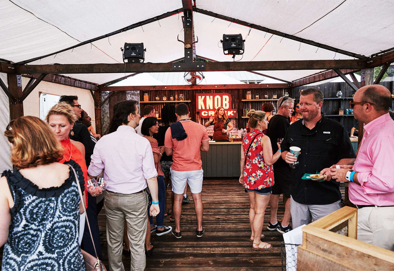 Knob Creek's Whiskey and Eggs Experience Hits Upscale Culinary Festivals