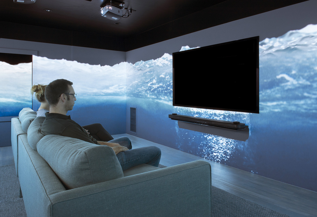 LG’s Cinema House Combines Entertainment and Comfort