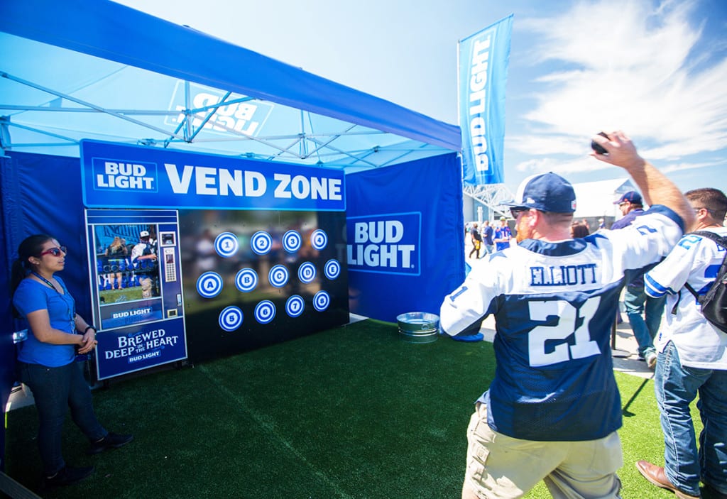 Bud Light Taps Into Texas Pride With NFL Draft Activation