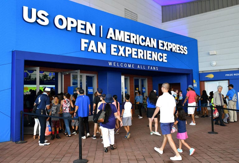 Amex at the 2018 US Open AR, Lounges and a Wearable