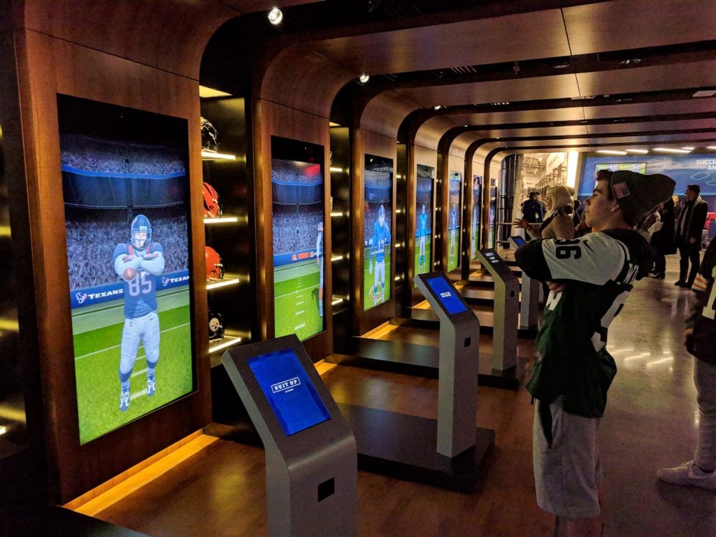 NFL Opens Permanent Attraction in Times Square