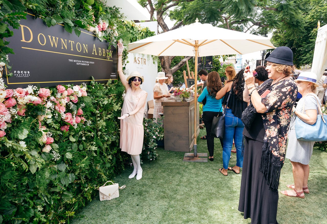 A ‘Downton Abbey’ Grand High Tea Experience Pops up at The Grove