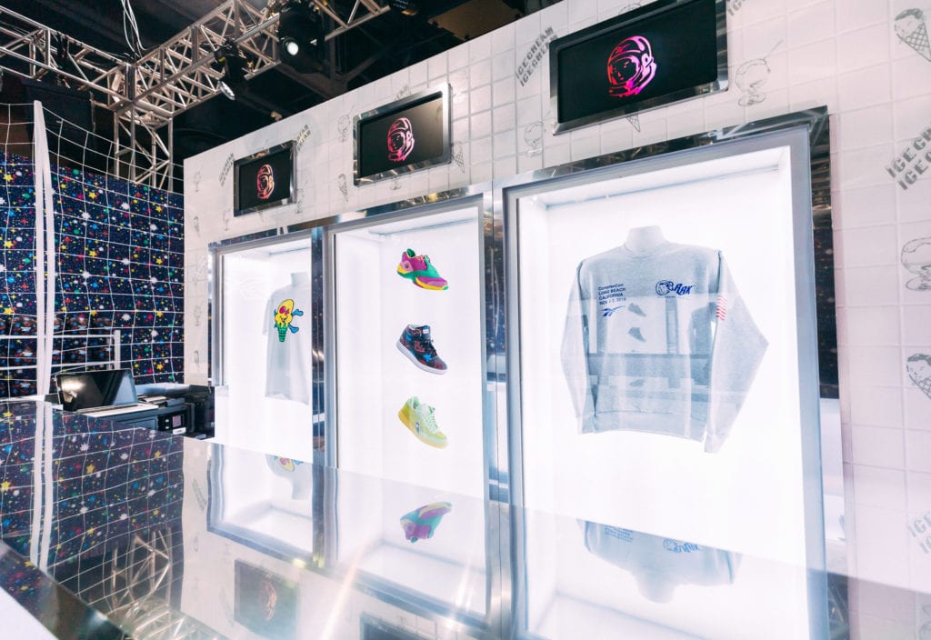 Reebok's ComplexCon Booth Sends Attendees to the Moon