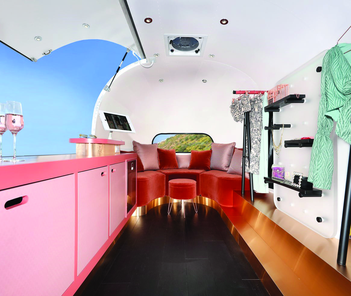 Deux Reines - Mobile Airstream Boutique built by Timeless Travel Trailers