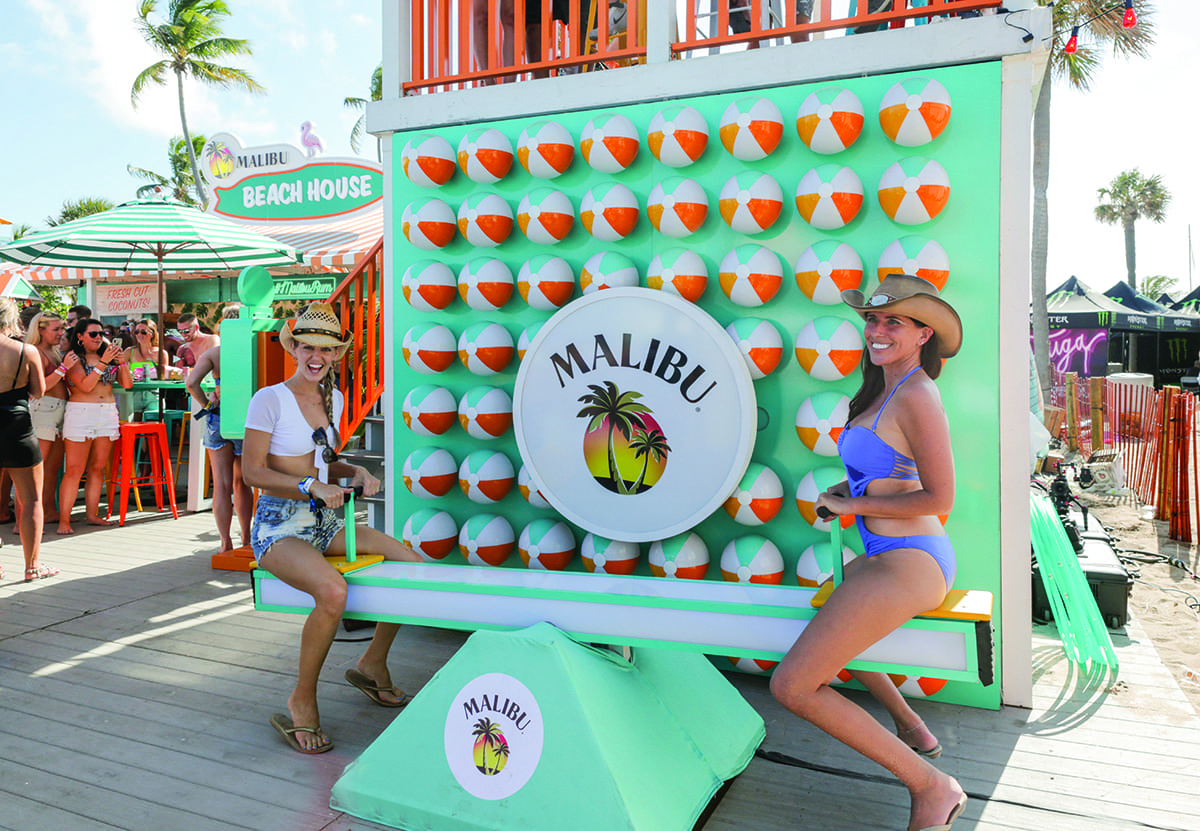 Pernod Ricard Reimagines the Malibu Rum Beach House - Event Marketer