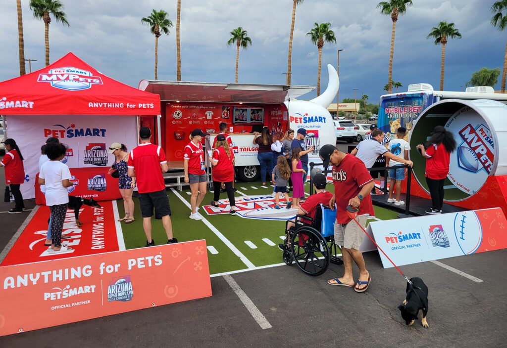 petsmart tailgate tour