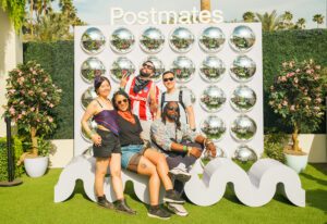 Postmates Coachella 2023_sphere photo