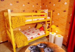 Eggo house of pancakes 2024_bunk beds_kids room