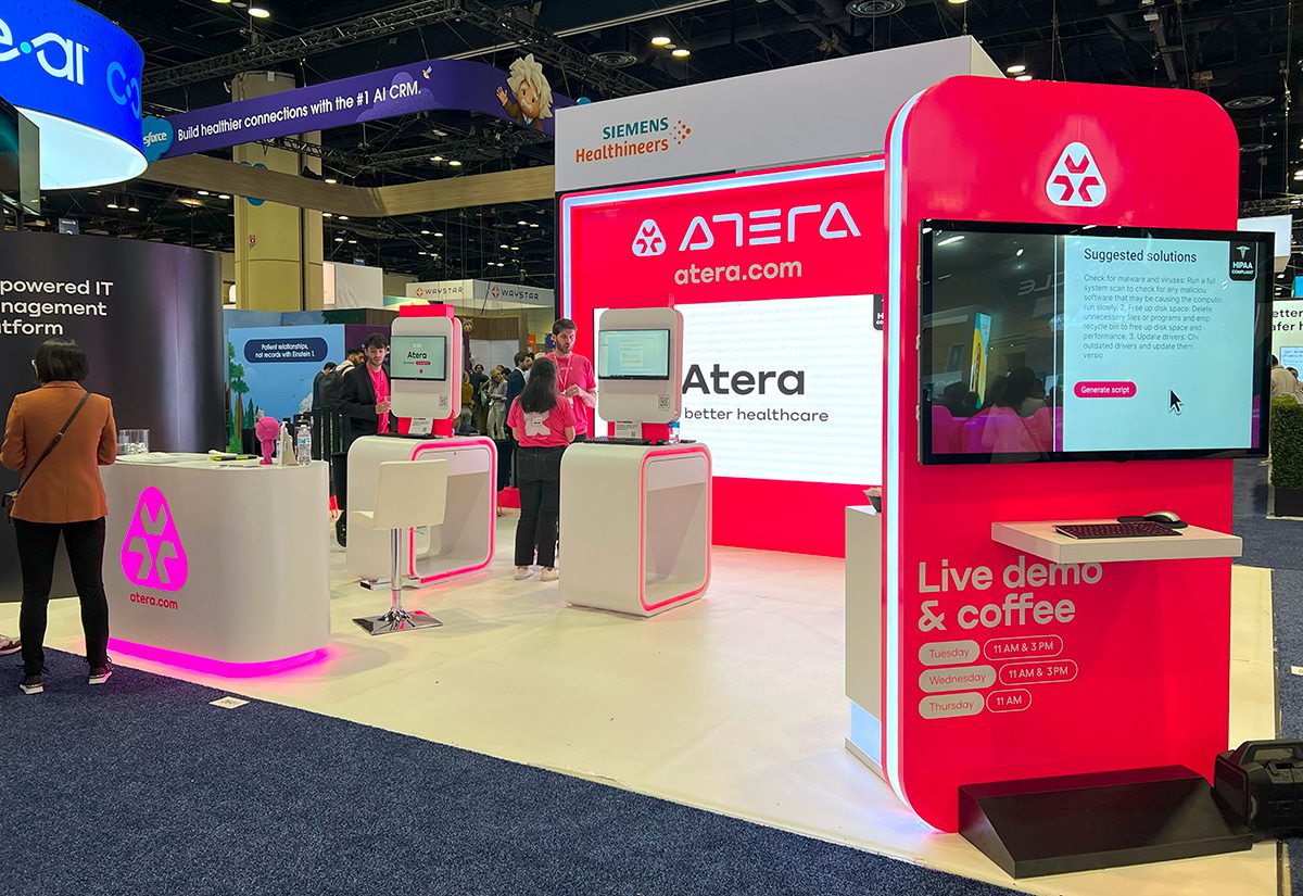 HIMSS24 Atera booth