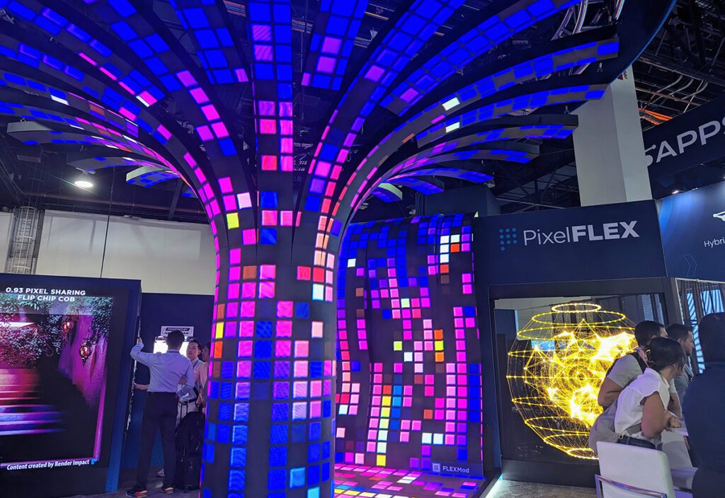 PixelFLEX at Infocomm Las Vegas 2024