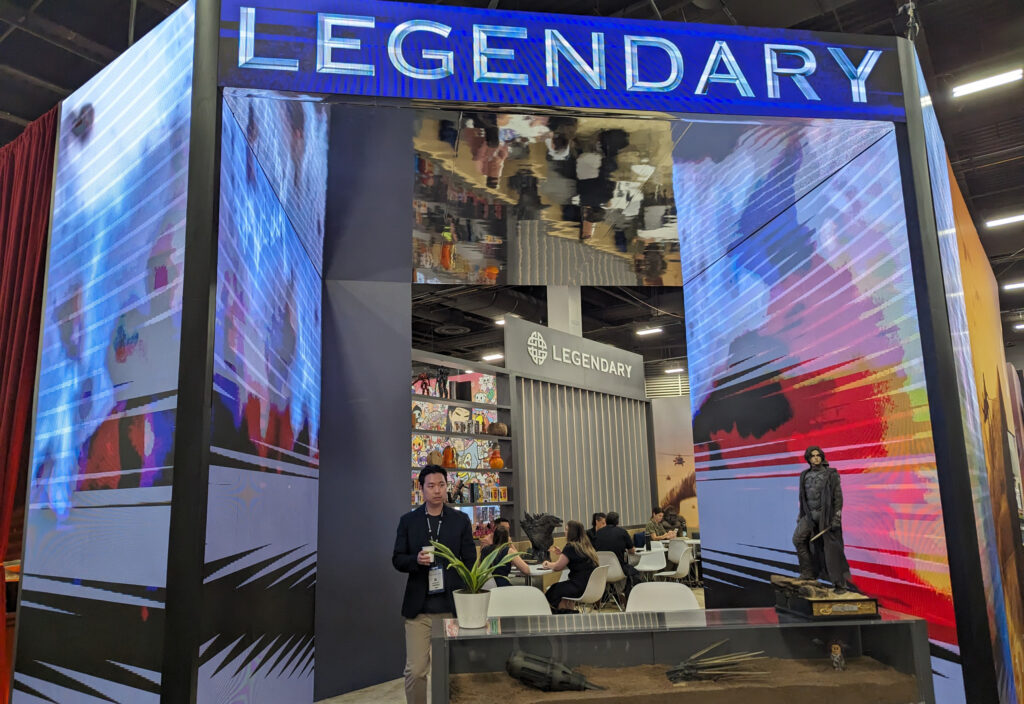 Top booth builds at Licensing Expo 2024- Legendary