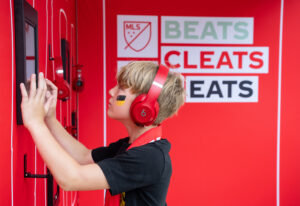 Coke beats cleats 2024_listening booth MLS