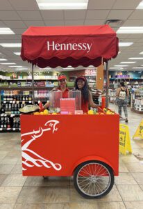 Hennessy 2024_sampling cart