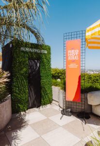 Walmart Spicy Summer Soiree aura photo booth