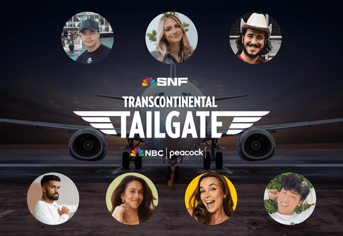 nbcu transcontinental tailgate 2024 graphic