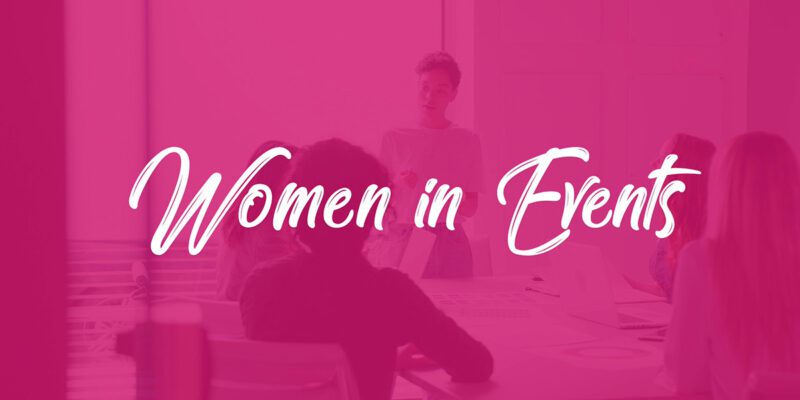 Women in Events graphic