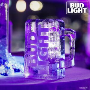 ravens pop-up ice festival 2025 bud light iced mug