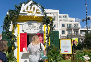 Lays booth at Chips & Sips Quarter