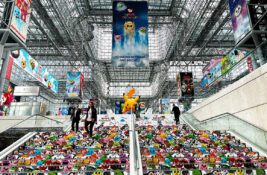 Toy Fair stairway at Javits Center